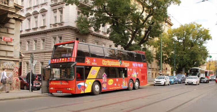 Prague: City Sightseeing HOHO Bus Tour & Optional Boat Tour